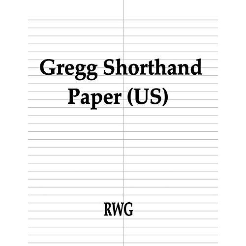 Gregg Shorthand Paper (Us)