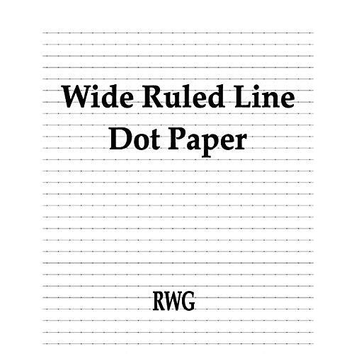 Wide Ruled Line Dot Paper