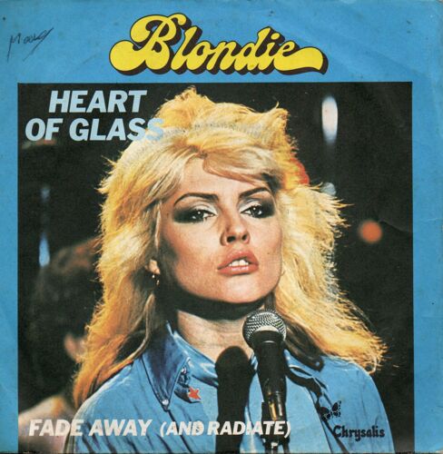 Blondie "Heart Of Glass" Vinyle 45 T 17 Cm - Single - Chrysalis - Phonogram - 1978