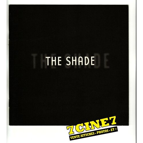 The Shade Dossier Presse De Raphaël Nadjari Avec Richard Edson, Lorie Marino, Jeff Ware