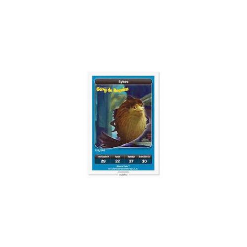 Image Vignette N°178 Sykes - Gang Des Requins - Carrefour - Dreamworks - 2010 - 8x5,5 Cm
