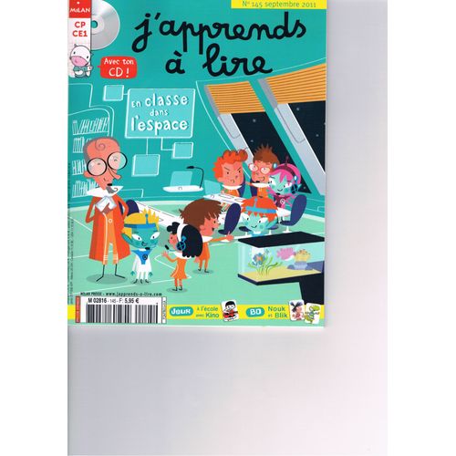 J'apprends À Lire  N° 145  En Classe Dans L'espace