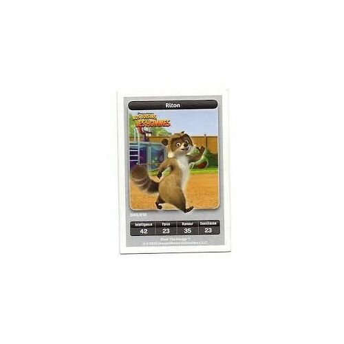 Image Vignette N°200 Riton - Nos Voisins Les Hommes - Carrefour - Dreamworks - 2010 - 8x5,5 Cm
