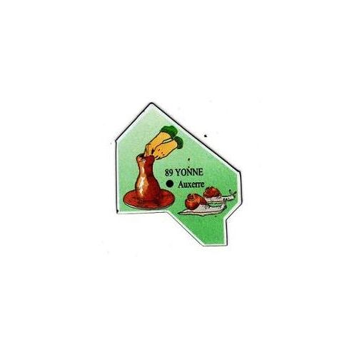 Magnet Le Gaulois Carte De France 1998 - Yonne - (89)