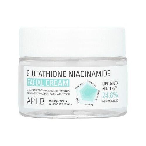 Aplb Glutathione Niacinamide, Facial Cream, 1.86 Fl Oz (55 Ml) 