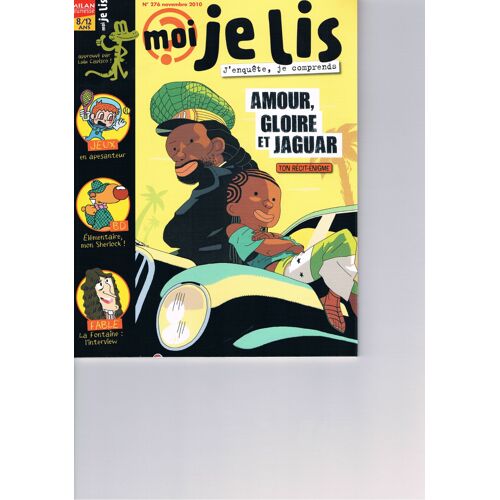 Moi Je Lis N° 276 Amour ,Gloire Et Jaguar