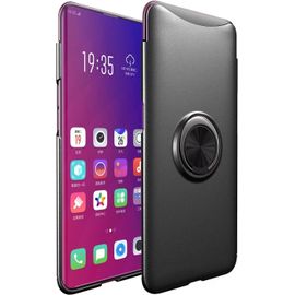 Compatible Avec Xiaomi Redmi 9 Power Coque, 360 Degres Protection Bumper + Verre Trempé, Coque Avec Anneau Support Cover Skin Cases Housse Etui Protector-Noir