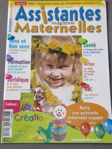Assistantes Maternelles Magazine  N° 69