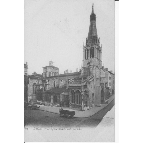Lyon - L'église Saint-Paul - Carte Précurseur - 1er Choix - Réf 061 803