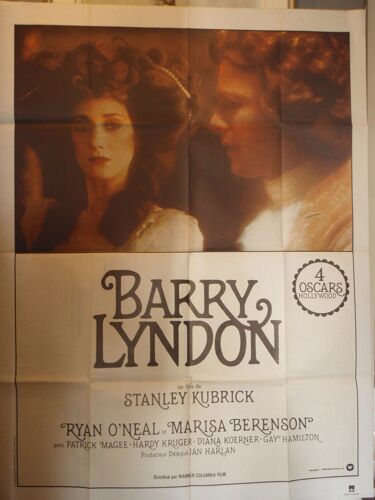 Barry London - Stanley Kubrick - Affiche 120 X 160