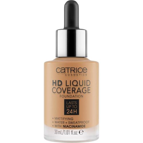 Catrice - Hd Liquid Coverage Foundation Fond De Teint 048 Desert Beige Fond Teint 30 Ml 