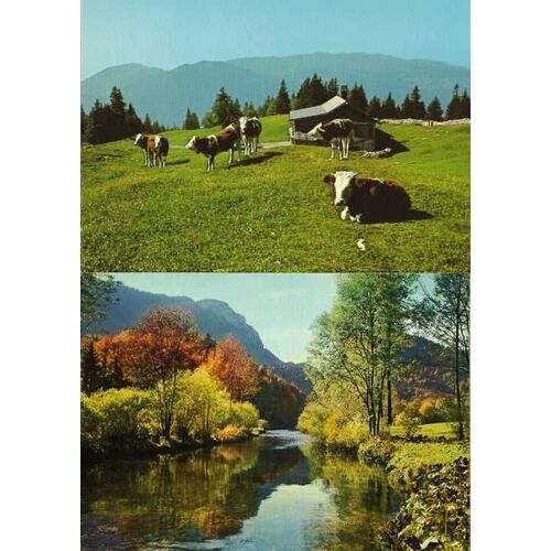 Suisse, Lot 2 Belles Cartes Postales Neuves Région De Vallorbe, Jura Suisse Et Vallée De L'orbe Et Dent De Vaulion.