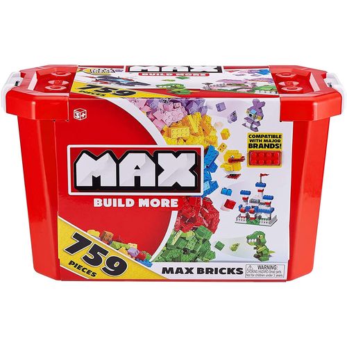 Zuru Max Build More: Ensemble De Valeur De Briques De Construction (759 Briques)