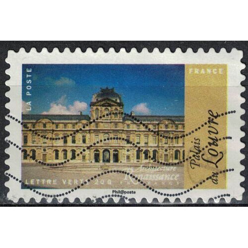 France 2015 Oblitéré Used Renaissance Palais Du Louvre Y&t 1113
