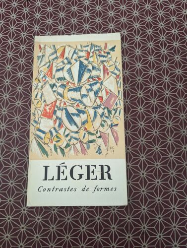 (Fernand Léger) Léger. Contrastes De Formes 1912 - 1915. Présentation De Douglas Cooper. Tirage Limité À 1000 Exemplaires Berggruen Paris Mai 1962
