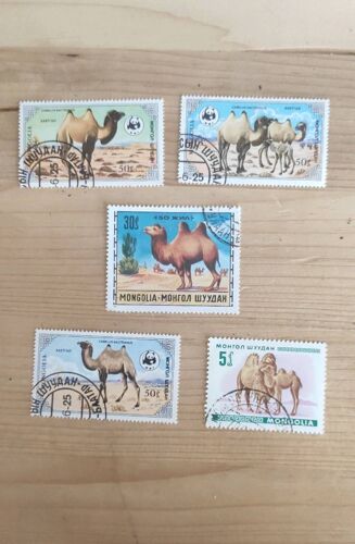 Lot De Timbres Chameaux, Thème Animaux