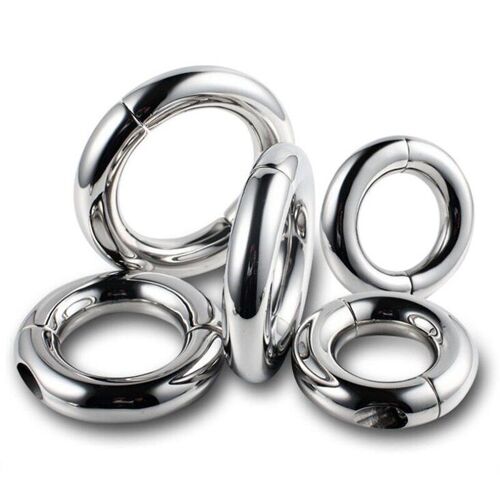 Anneau De Pénis Lourd En Acier Inoxydable, Jouets Sexuels Pour Hommes Adultes, Retardement D'éjaculation, Cockring Masculin