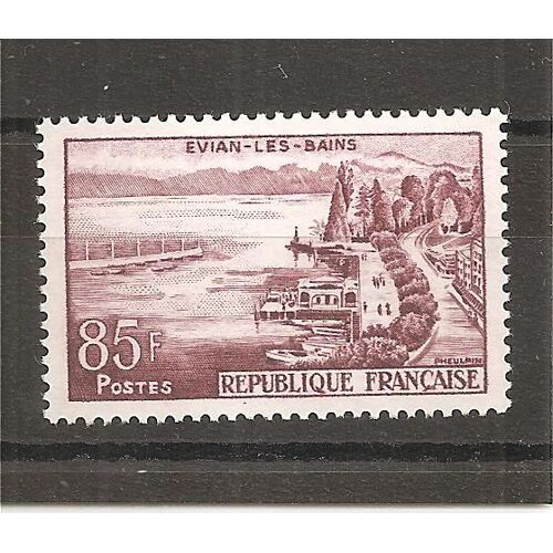 1193 (1959) Evian Les Bains 85f Brun-Lilas N** (Cote 4,7e) (5859)
