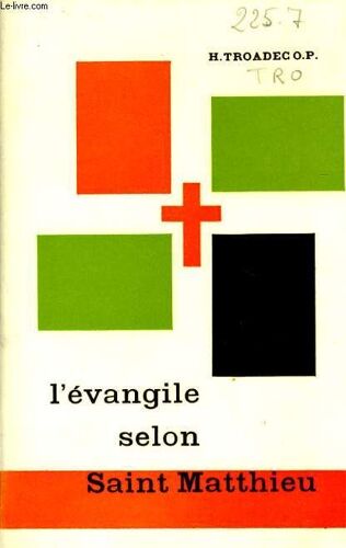 L'evangile Selon Saint Mathieu