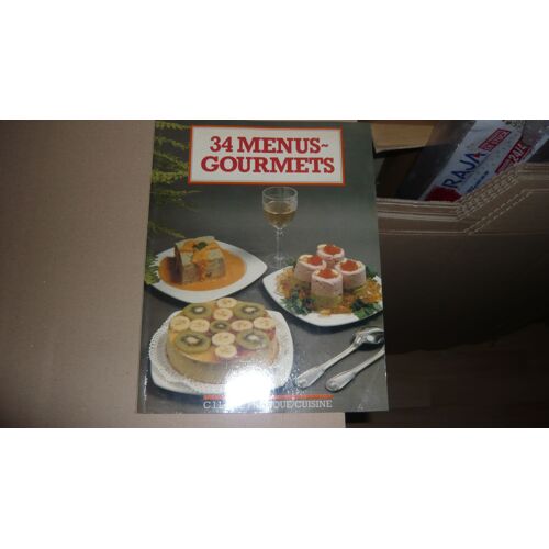 34 Menus-Gourmets