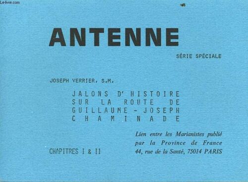 Antenne Série Spéciale Chapitre I & Ii