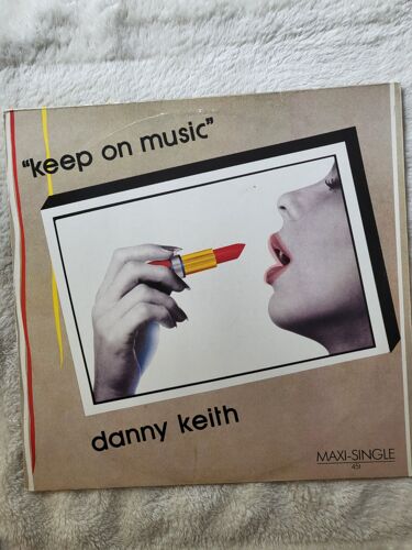 Maxi 45t Danny Keith "Keep On Music"
