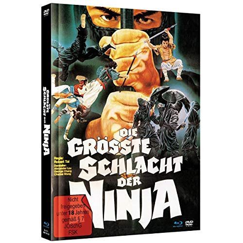 Die Grösste Schlacht Der Ninja Cover A - Limited Mediabook Edition [Blu-Ray & Dvd]