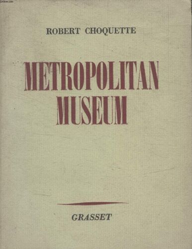 Metropolitan Museum.