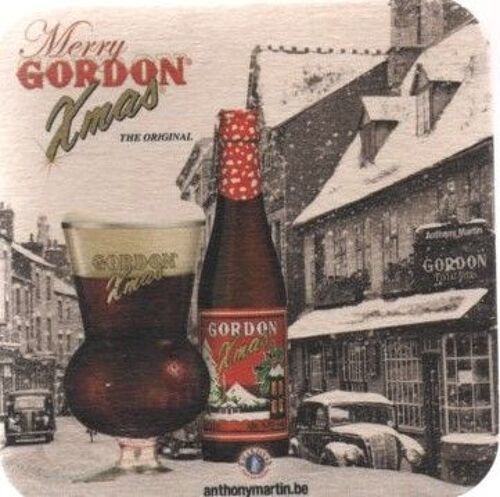 Sous-Bock Debiere Merry Gordon Xmas