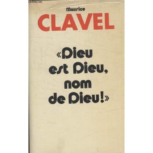Dieu Est Dieu Nom De Dieu.