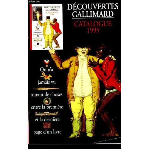 Catalogue 1995. Decouvertes Gallimard.
