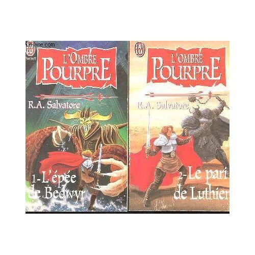 L'ombre Pourpre En Deux Tome - 1. L'epee De Bedwyr, 2. Le Pari De Luthien