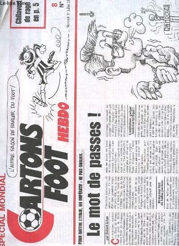 Cartons Foot Hebdo N°9 - Special Mondial