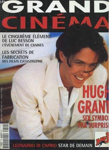Grand Cinema - N° 1  - Avril Mai 1997 - Le Cinquieme Element - Les Secrets De Fabrication Des Films Catastrophe - Hugh Grant - Leonardo Dicaprio