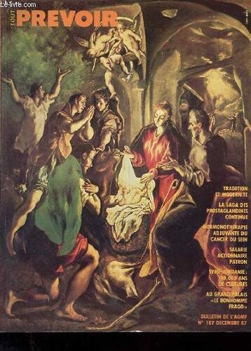 Lot De 7 Bulletins De L'agmf, Tout Prevoir - Du N°181 Au N° 187 - Avril / Decembre 1987 - Tradition Et Modernite - La Saga Des Protaglandines