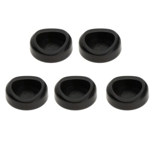 Support De Pouce Pour Saxophone, Boutons Clés En Plastique Noir, Support Pour Main Gauche, 24mm