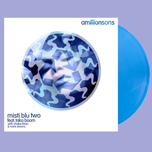 Amillionsons - Misti Blu Two [12-Inch Single] Blue, Colored Vinyl