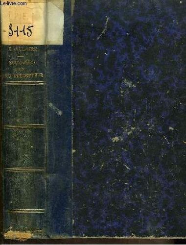 Souvenirs D'un Vieux Précepteur.