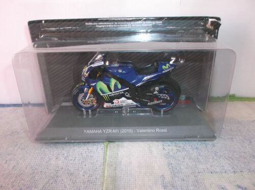 Moto Miniature : « Yamaha Yzr-M1 » (2015) De Valentino Rossi - En Boîte