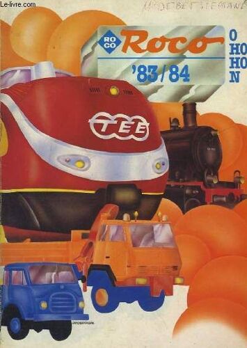 Catalogue Roco 83 - 84, De Trains Miniatures Et Figurines.
