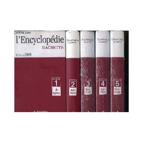 L'encyclopédie Hachette. 15 Volumes Sur 16 (Manque Le 14ème Tome