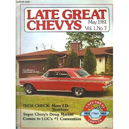 Late Great Chevys. Vol.1, N°7