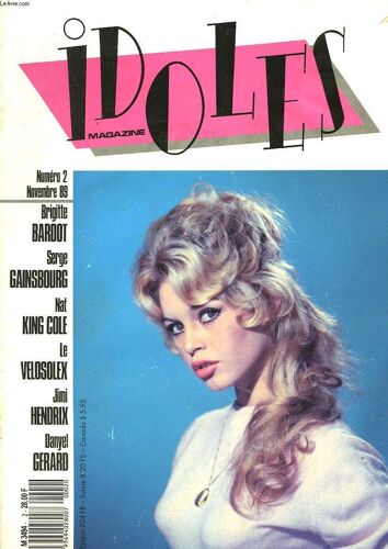 Idoles N°2 : Brigitte Bardot