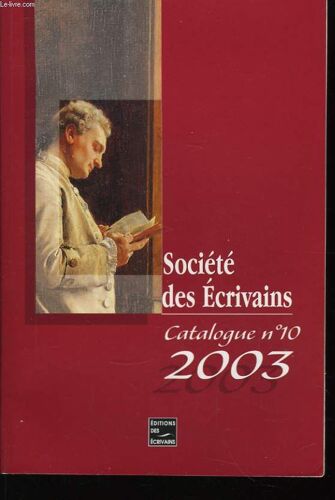 Catalogue N°10 : 2003