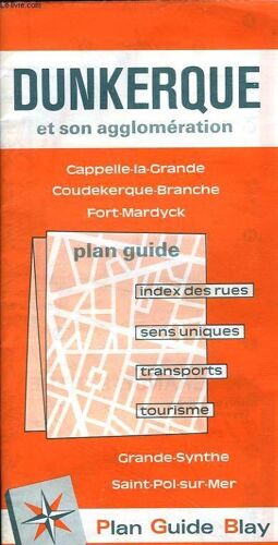 Plan Guide Blay Dunkerque Et Son Agglomeration