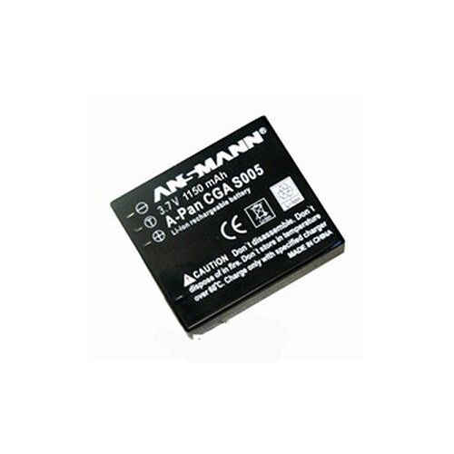 ANSMANN - BATTERIE POUR APPAREIL PHOTO CAMÉSCOPE - A-PAN CGA S005 - 3.7V 1150 MAH