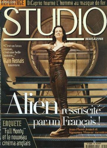 Studio Magazine N° 128 - Laien Ressuscite Par Un Francais!, Jean-Pierre Jeunet Et Sigourney Weaver Racontent