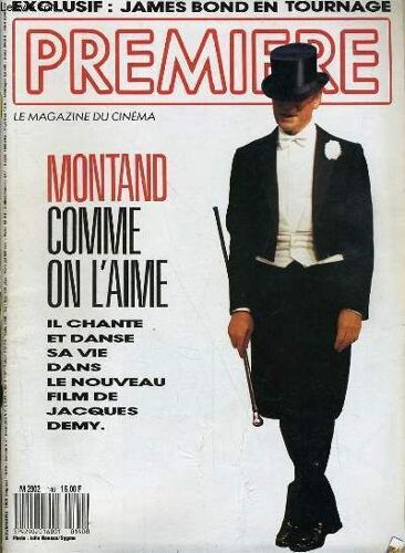 Premiere N° 140 - Montand Comme On L'aime. Il Chante Et Danse Sa Vie Dans Le Nouveau Film De Jacques Demy.