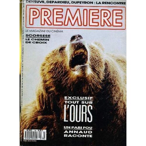 Premiere N° 139 - Exclusif: Tout Sur L'ours - Un Pari Fou Annaud Raconte.