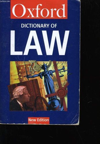 A Dictionary Of Law.